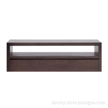 Wooden Ottoman with Oak Veneer (BD-CT01)